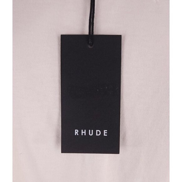 Rhude Leopard T-Shirt XS Mens Vintage White Cotton Tee NWT - Picture 9 of 16